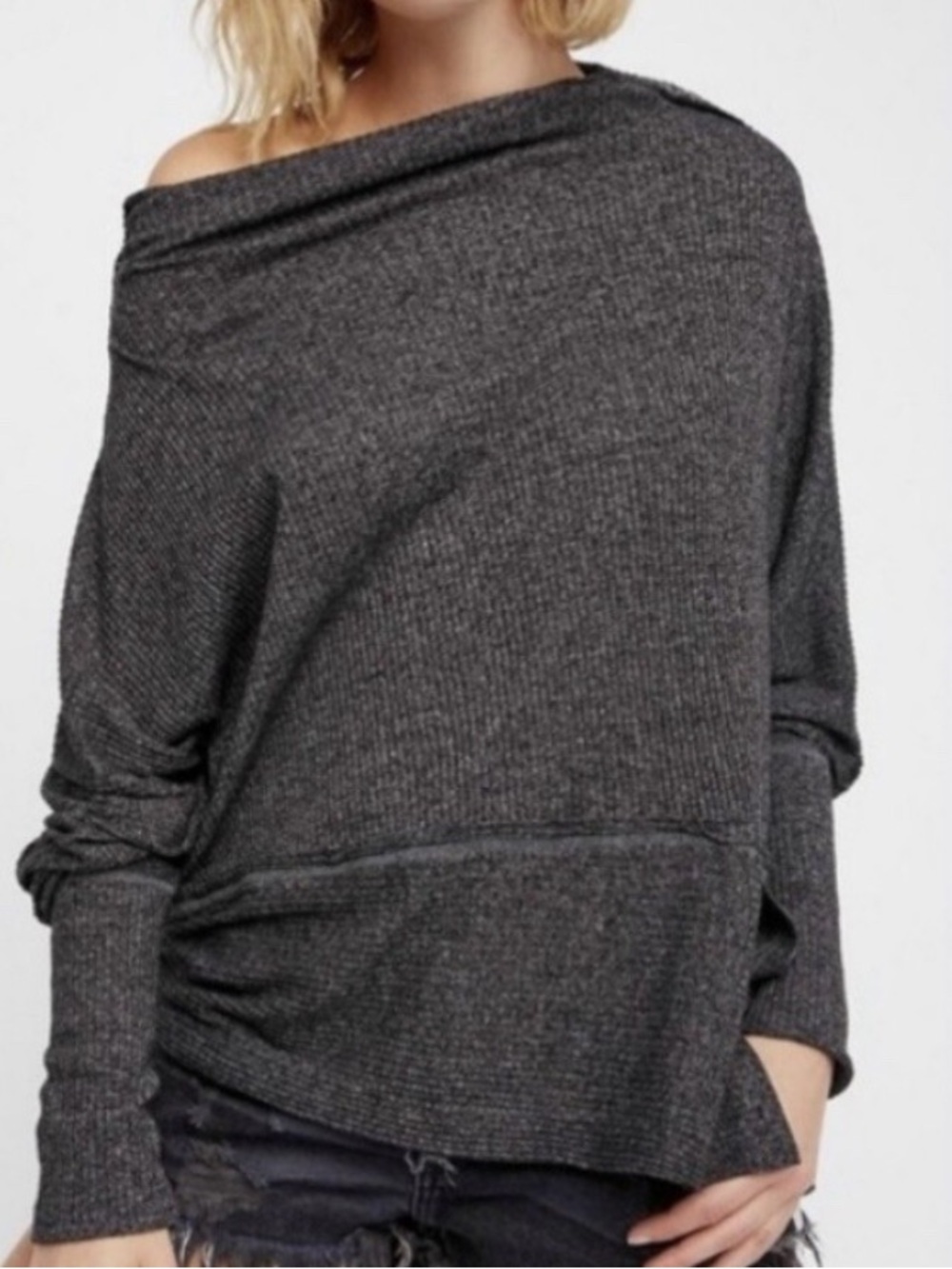 Free People We the Free Londontown Thermal Top Size Small‎